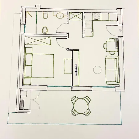 Apartman Pool Flat 400m From *
